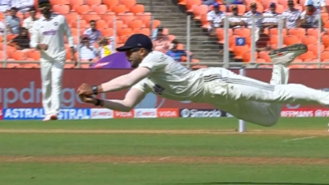 IND vs WI 1st Test | WATCH: Nitish Kumar Reddy takes an absolute screamer to send back Chanderpaul